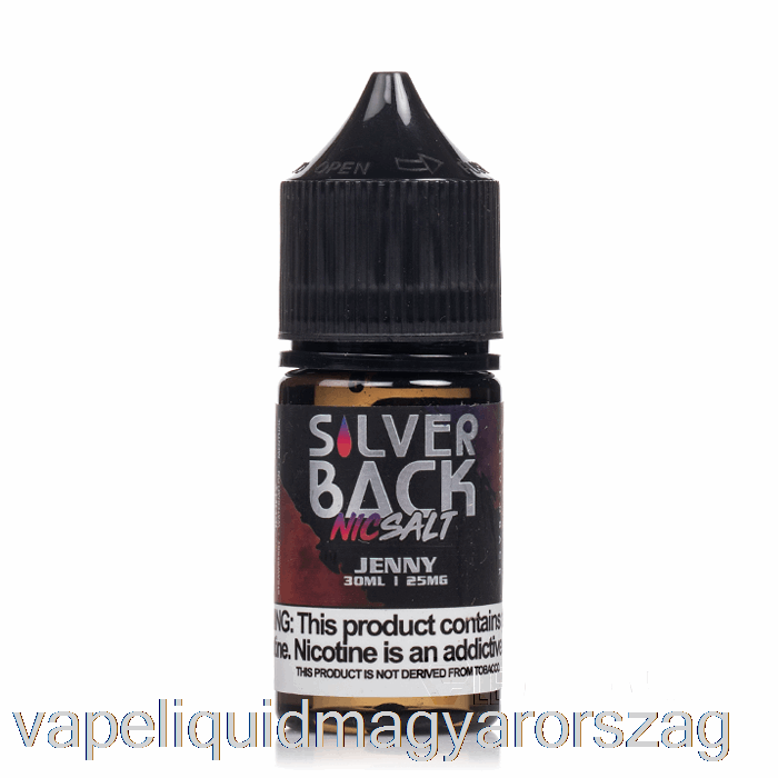 Jenny - Ezüsthátú Juice Co. Sók - 30 Ml 45 Mg-os Vape Toll